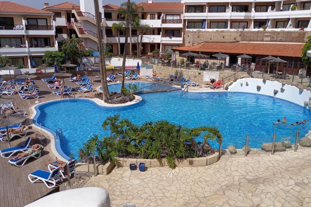 Maximar Apartment 8 Bed Places, Heated Swimmingpool Arona  Exteriér fotografie