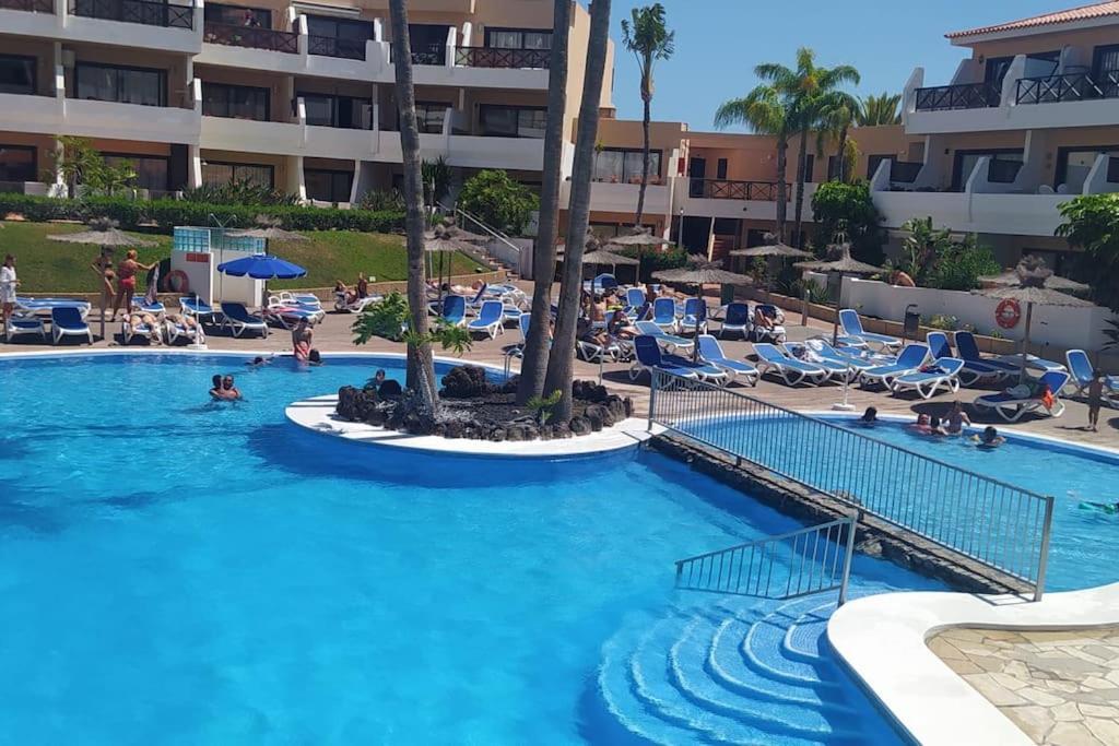 Maximar Apartment 8 Bed Places, Heated Swimmingpool Arona  Exteriér fotografie