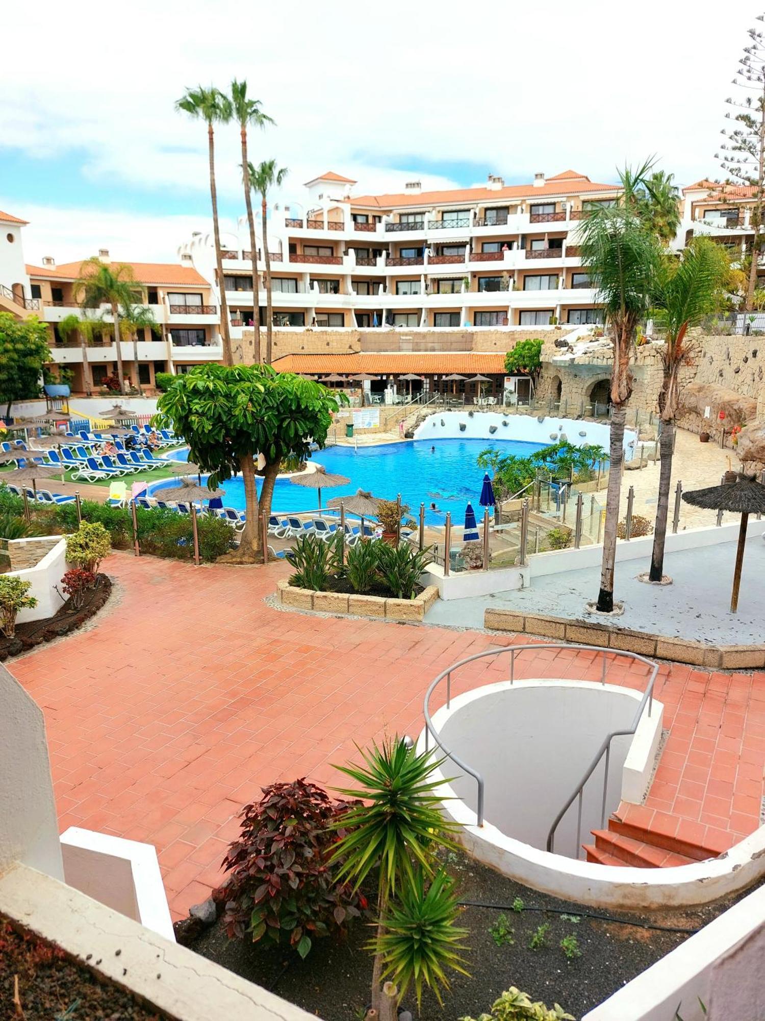 Maximar Apartment 8 Bed Places, Heated Swimmingpool Arona  Exteriér fotografie